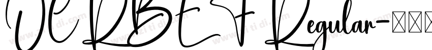 OCRBEF Regular字体转换